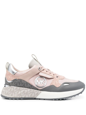 

Monogram-print low-top sneakers, Michael Kors Monogram-print low-top sneakers