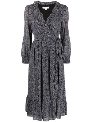 

Ruffle-trim belted dress, Michael Kors Ruffle-trim belted dress
