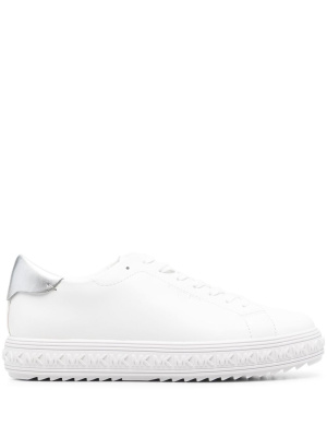 

Metallic detail leather sneakers, Michael Kors Metallic detail leather sneakers