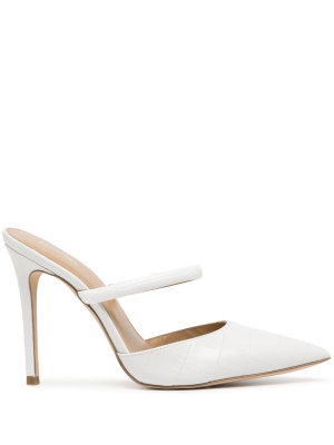 

Jessa 110mm crocodile-embossed pumps, Michael Kors Jessa 110mm crocodile-embossed pumps