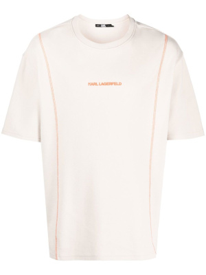 

Logo-piquè T-shirt, Karl Lagerfeld Logo-piquè T-shirt