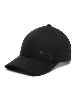 

Logo-patch curved-peak baseball cap, Karl Lagerfeld Logo-patch curved-peak baseball cap