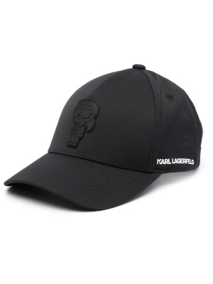 

Ikonik Karl curved-peak baseball cap, Karl Lagerfeld Ikonik Karl curved-peak baseball cap