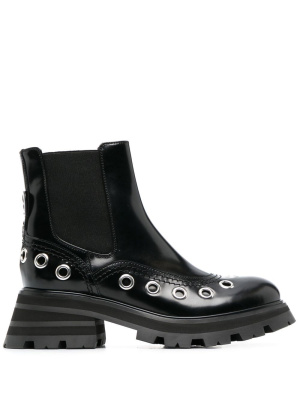 

Stud embellishment ankle boots, Alexander McQueen Stud embellishment ankle boots