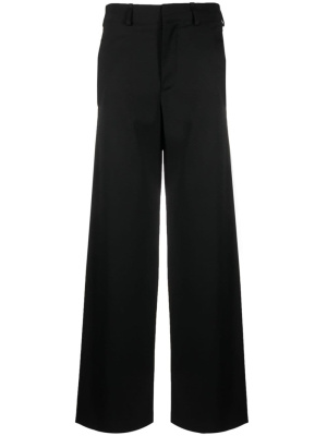 

Single-stitch logo wide-leg trousers, MM6 Maison Margiela Single-stitch logo wide-leg trousers