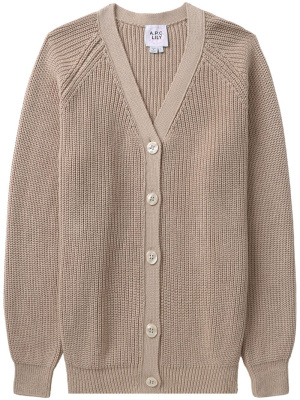 

Button-fastening V-neck cardigan, A.P.C. Button-fastening V-neck cardigan
