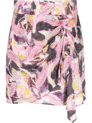 

Draped-detailing mini skirt, IRO Draped-detailing mini skirt