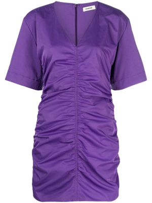 

Ruched mini dress, SANDRO Ruched mini dress