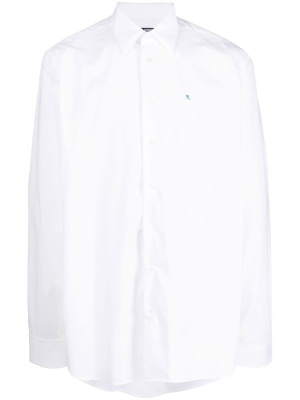 

Logo-embroidered shirt, Raf Simons Logo-embroidered shirt