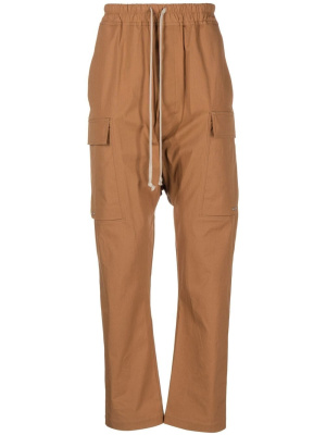 

Drop-crotch cotton trousers, Rick Owens Drop-crotch cotton trousers