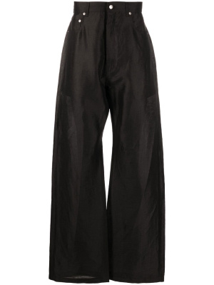 

High-waisted wide-leg trousers, Rick Owens High-waisted wide-leg trousers