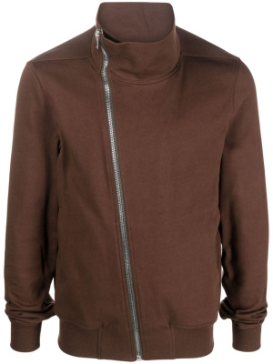 

Zip-up organic cotton jacket, Rick Owens Zip-up organic cotton jacket