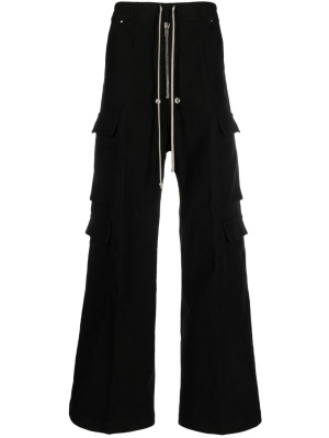 

Wide-leg cotton cargo trousers, Rick Owens Wide-leg cotton cargo trousers