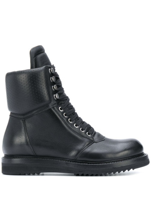 

Perforated military boots, Rick Owens Perforated military boots