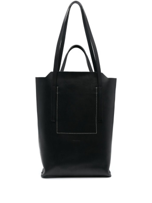 

Medium Shopper leather tote bag, Rick Owens Medium Shopper leather tote bag
