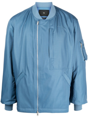 

Logo-patch bomber jacket, Y-3 Logo-patch bomber jacket