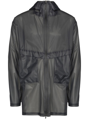 

Debossed-logo zip-up windbreaker, Y-3 Debossed-logo zip-up windbreaker