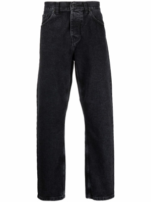 

Low-waist straight-leg jeans, Carhartt WIP Low-waist straight-leg jeans