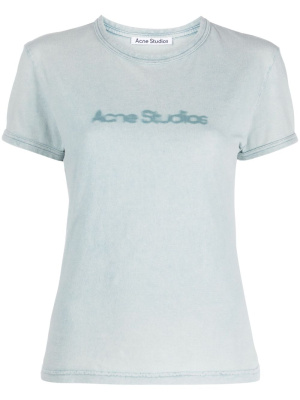 

Logo-print cotton T-shirt, Acne Studios Logo-print cotton T-shirt