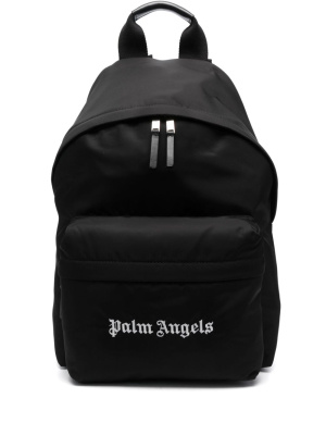 

Logo-embroidered backpack, Palm Angels Logo-embroidered backpack