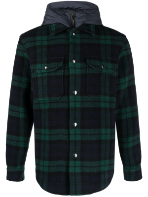 

Check-pattern hooded jacket, Woolrich Check-pattern hooded jacket