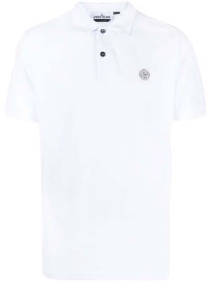 

Compass-patch polo shirt, Stone Island Compass-patch polo shirt