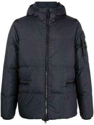 

Compass-patch padded jacket, Stone Island Compass-patch padded jacket