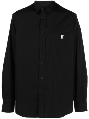 

Logo-embroidered shirt, Burberry Logo-embroidered shirt