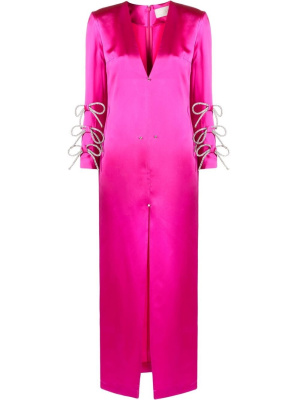 

Adele silk taffeta maxi dress, Loulou Adele silk taffeta maxi dress