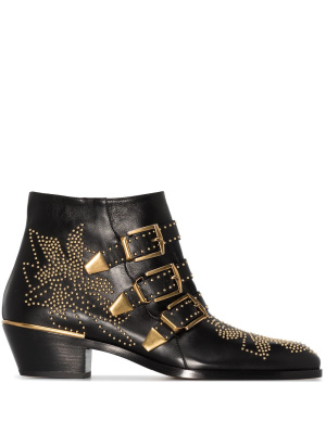 

Susanna 30mm studded ankle boots, Chloé Susanna 30mm studded ankle boots