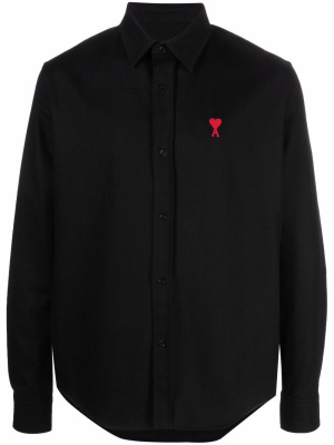 

Ami de Coeur monogram shirt, AMI Paris Ami de Coeur monogram shirt