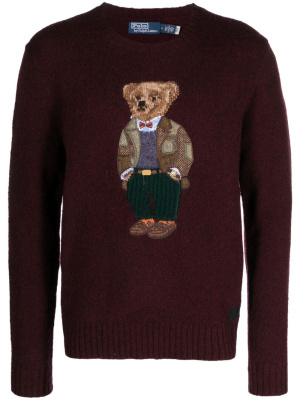 

Polo Bear-embroidered jumper, Polo Ralph Lauren Polo Bear-embroidered jumper