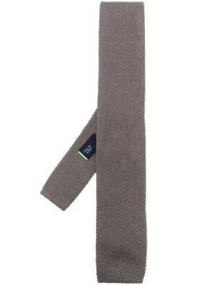 

Square-tip knitted tie, Polo Ralph Lauren Square-tip knitted tie