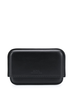 

Embossed logo stamp cardholder, A.P.C. Embossed logo stamp cardholder