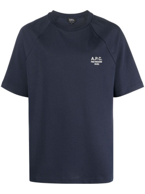 

Willy embroidered-logo T-shirt, A.P.C. Willy embroidered-logo T-shirt