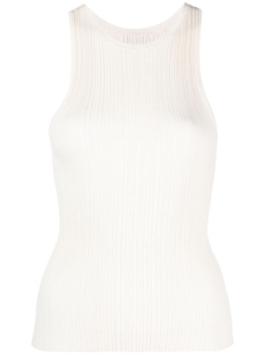 

Ribbed-knit crew-neck tank top, HUGO Ribbed-knit crew-neck tank top