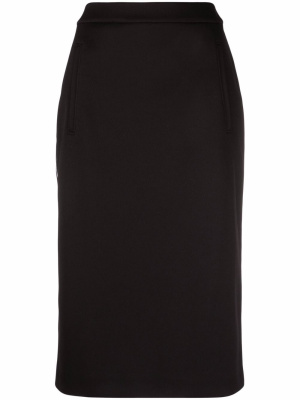 

Striped-trim skirt, HUGO Striped-trim skirt