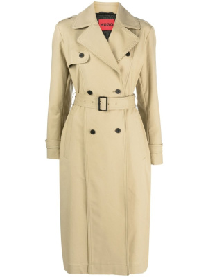 

Double-breasted trench coat, HUGO Double-breasted trench coat