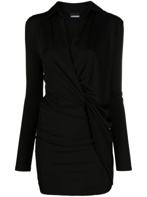 

Twisted jersey minidress, Jacquemus Twisted jersey minidress