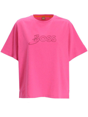 

Logo-print short-sleeve T-shirt, BOSS Logo-print short-sleeve T-shirt