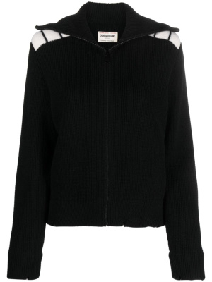 

Zip-up wool jumper, Zadig&Voltaire Zip-up wool jumper