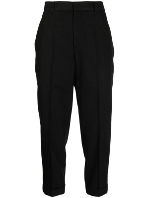 

Pressed-crease cropped trousers, Yohji Yamamoto Pressed-crease cropped trousers
