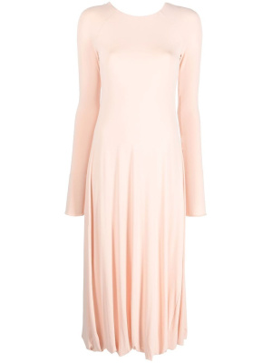 

Long-sleeved flared dress, Jil Sander Long-sleeved flared dress
