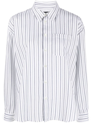 

Striped cotton-wool blend shirt, A.P.C. Striped cotton-wool blend shirt