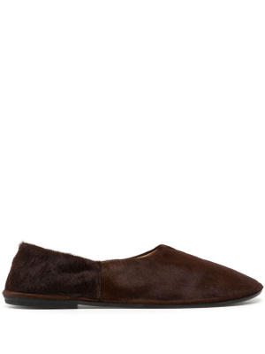

Canal pony hair loafers, The Row Canal pony hair loafers