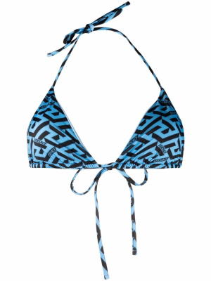 

Logo bikini top, Versace Logo bikini top