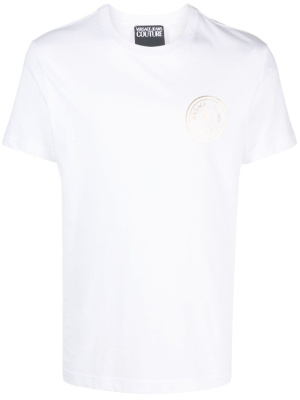 

Logo-print cotton T-shirt, Versace Jeans Couture Logo-print cotton T-shirt
