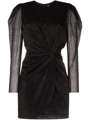 

Nowen twisted Lurex minidress, IRO Nowen twisted Lurex minidress