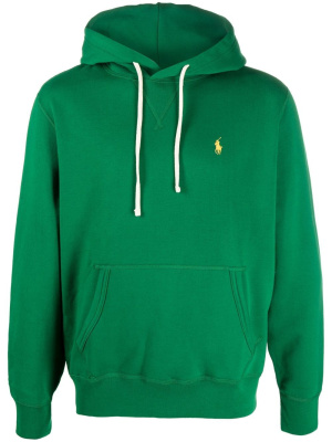

Logo-embroidered hoodie, Polo Ralph Lauren Logo-embroidered hoodie