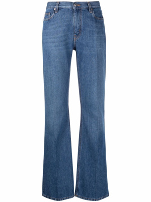 

Logo-patch denim jeans, ETRO Logo-patch denim jeans
